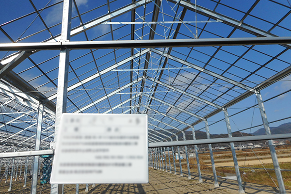 鉄骨建方工事